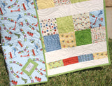 Kristin Blandford Designs Kristin's Quilt Patterns Simply Sashed Quilt Pattern - Charm Pack Friendly