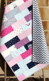 Kristin Blandford Designs Kristin's Quilt Patterns Subway Tiles Quilt Pattern - Fat Eighths Friendly