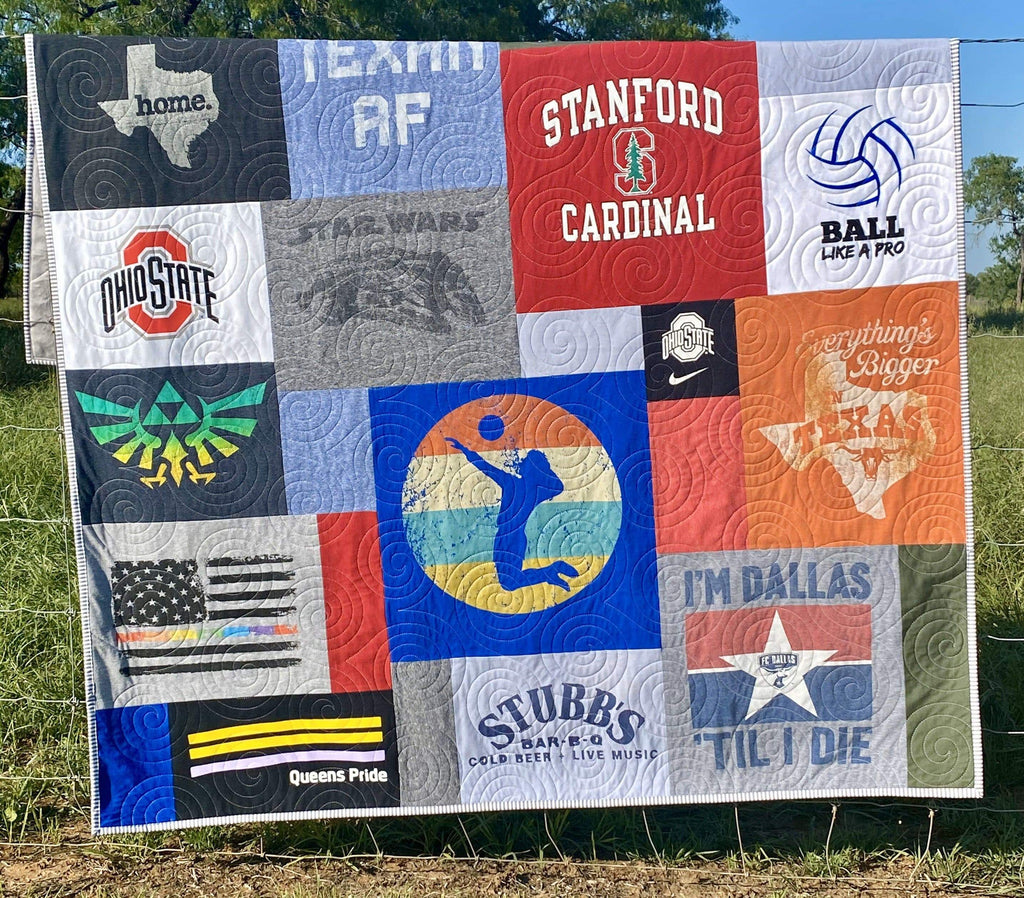 Kristin Blandford Designs Memory T-Shirt Quilt DEPOSIT