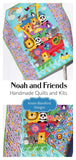 Kristin Blandford Designs Noah's Ark Quilt Kit, Biblical Bedding, Baptism Fabrics Two by Two Boy or Girl, Animals Quilt Kit, Panel Beginner Kit DIY Project Easy Idea