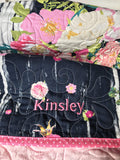 Personalize your Quilt Add Monogramming Name