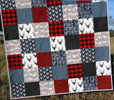 Buffalo Plaid, Throw, Minky Blanket Adult, Deer Minky Blanket, Lumberjack, Boy, Throw Blanket, Lumberjack Quilt, Trending Now, Plaid Blanket